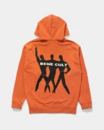 Bene Culture Cult Zip Orange Hoodie