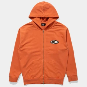 Bene Culture Cult Zip Orange Hoodie