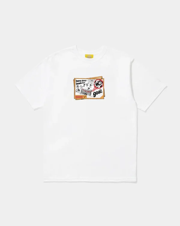 Bene Culture Goal White T-Shirt