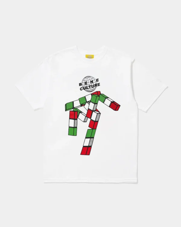 Bene Culture Italia 90s White T-Shirt