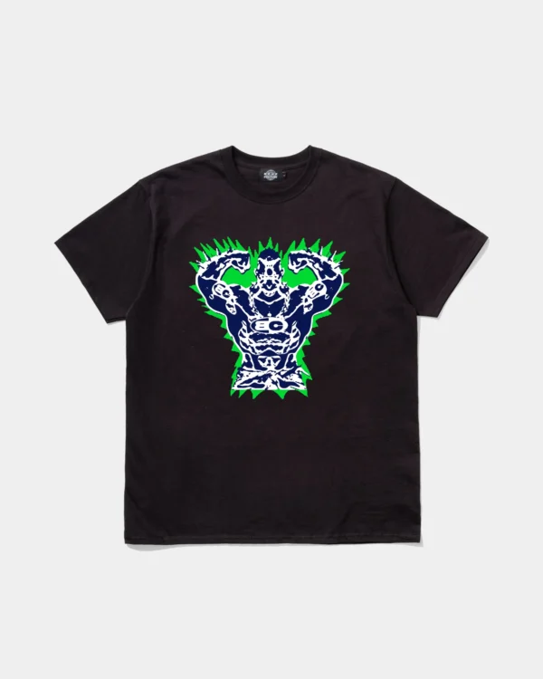 Bene Culture Muscle Man Black Tee