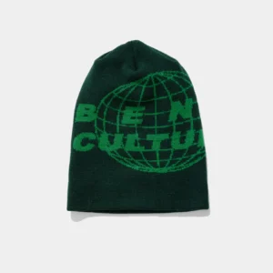 Bene Culture Worldwide Green Beanie